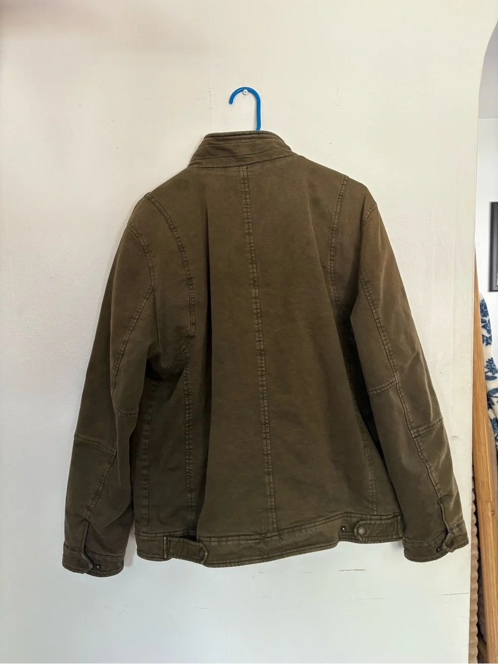 Levi’s Quilted Field Jacket - Olive Green - Large
